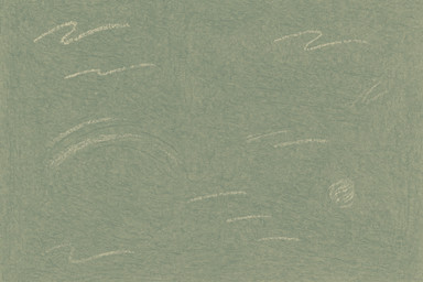 Chalk Green desk surface